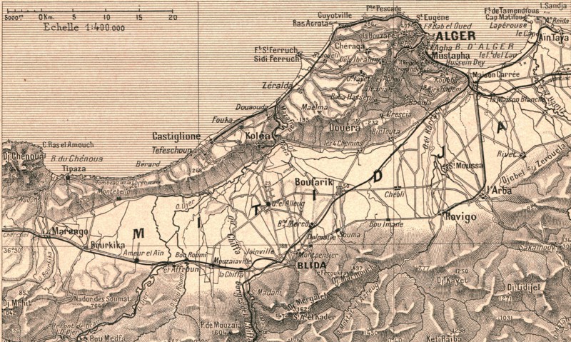 ''Le Sahel d'Alger et la Mitidja; Afrique du nord', 1914. Creator: Unknown.
