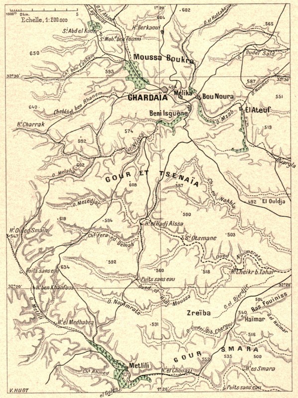 ''Le bas Sahara-Les Oasis, Mzab; Afrique du nord', 1914. Creator: Unknown.