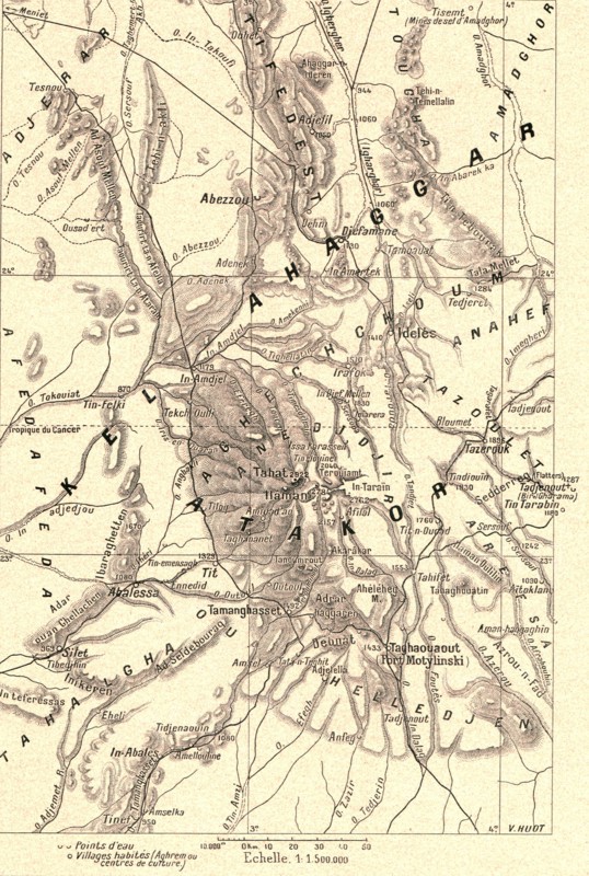 ''Le Haut Sahara, Massif de l' Ahaggar; Afrique du nord', 1914. Creator: Unknown.