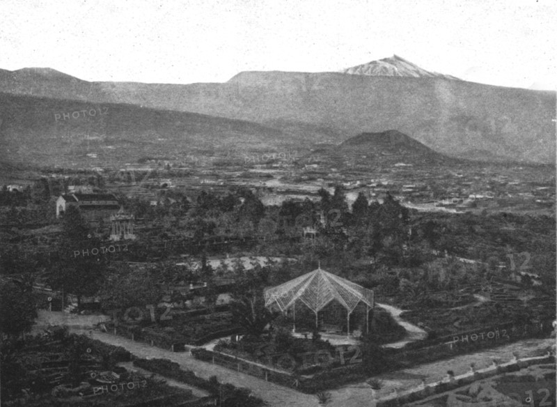 ''Le Pic de Tenerife; L'Ouest Africain', 1914. Creator: Champagne.