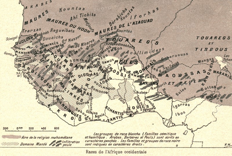 ''Races de l'Afrique occidentale; L'Ouest Africain', 1914. Creator: Unknown.