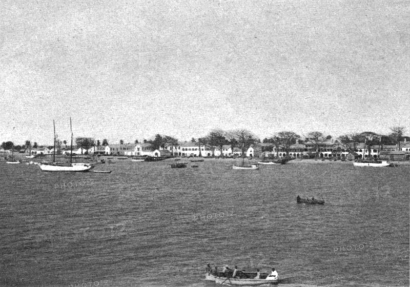 ''Bathurst. Vue generale; L'Ouest Africain', 1914. Creator: Unknown.