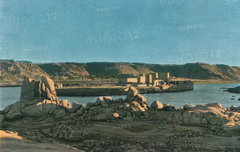 ''L'ile de Philae; Le Nord-Est Africain', 1914. Creator: Jules Gervais-Courtellemont.