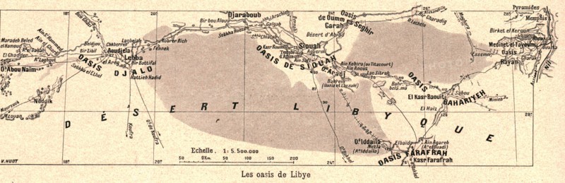 ''Les oasis de Libye; Le Nord-Est Africain', 1914. Creator: Unknown.