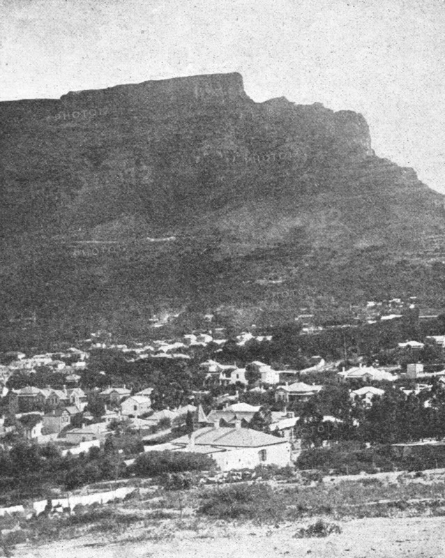 ''Montagne de la Table; Afrique Australe', 1914. Creator: Unknown.