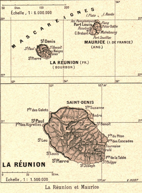 ''La Reunion et Maurice; Iles Africaines de la mer des Indes', 1914. Creator: Unknown.