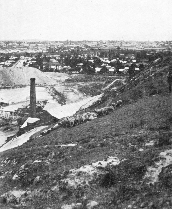 ''Un des placers de Ballarat; Les Terres Du Pacifique', 1914. Creator: Unknown.