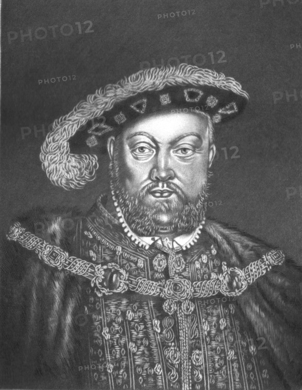 ''Henry VIII. King of England; Obit 1546', 1815. Creator: Robert Dunkarton.