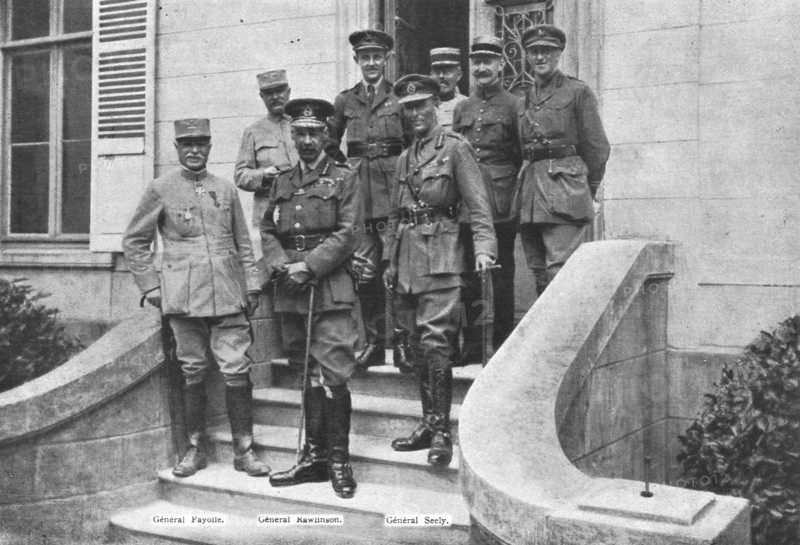 'L'offensive de la Somme: L'offensive Franco-Britannique; une entrevue des commandants', 1916. Creator: Unknown.