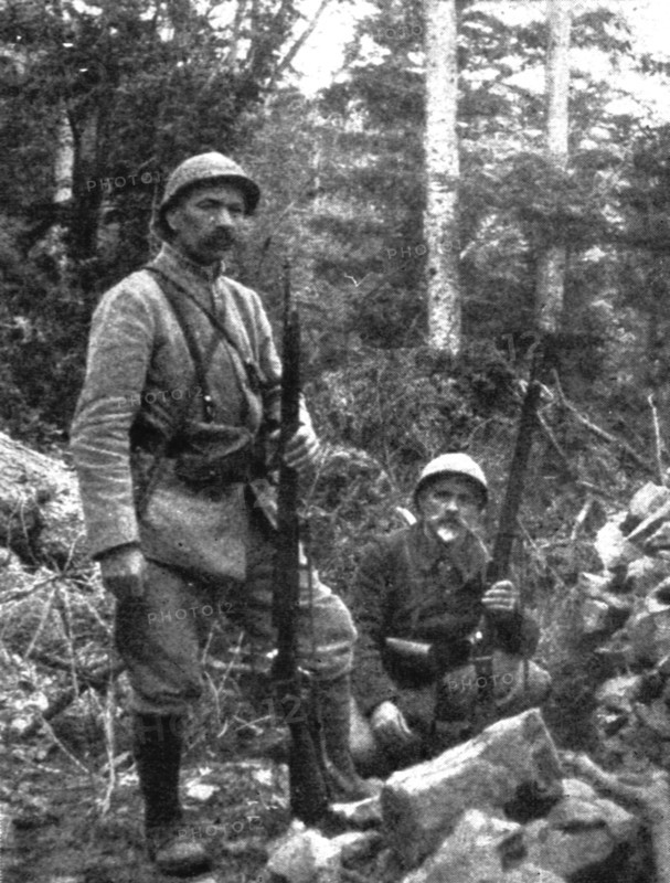 'Les territoriaux Joffre et Pau, 1914 (1916). Creator: Unknown.