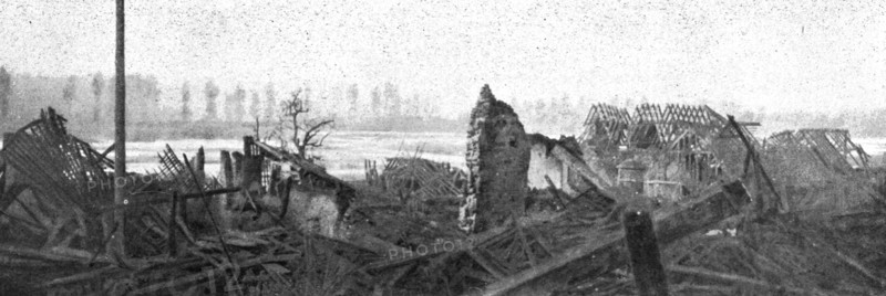 'La pris de Clery-sur-Somme (3 septembre); Lisiere Sud de Clery: vue sur les marais', 1916. Creator: Unknown.
