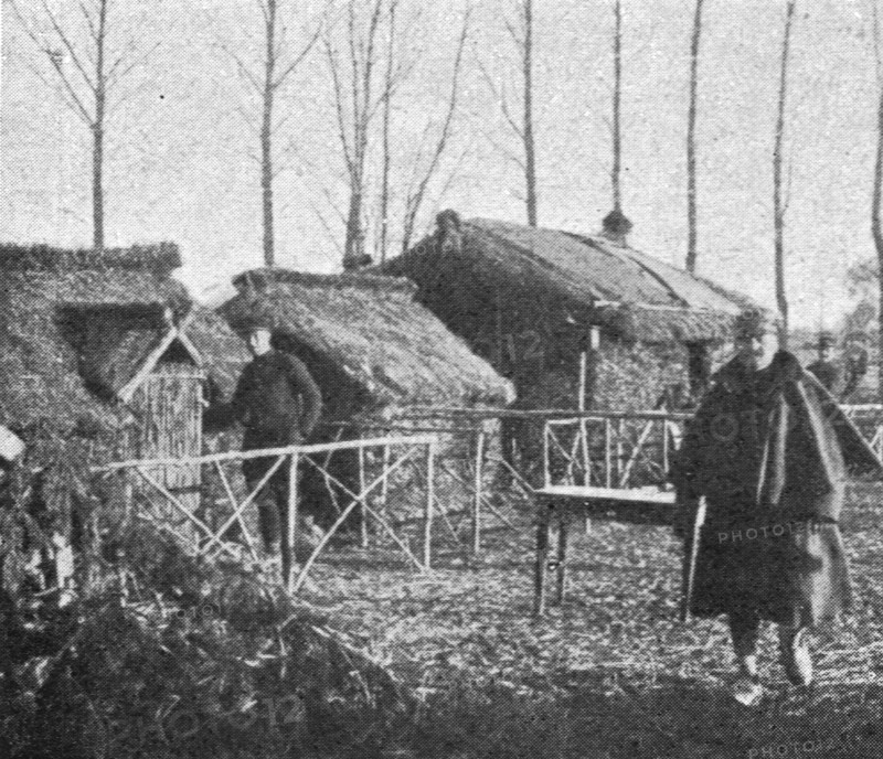 'Le front pittoresque; Villages de Paillot et Terriers a flanc de coteaux', 1914. Creator: Unknown.