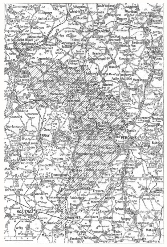'L'offensive de la Somme; L'avance franco-britannique sur la Somme a la date 20 septembre', 1916. Creator: Unknown.