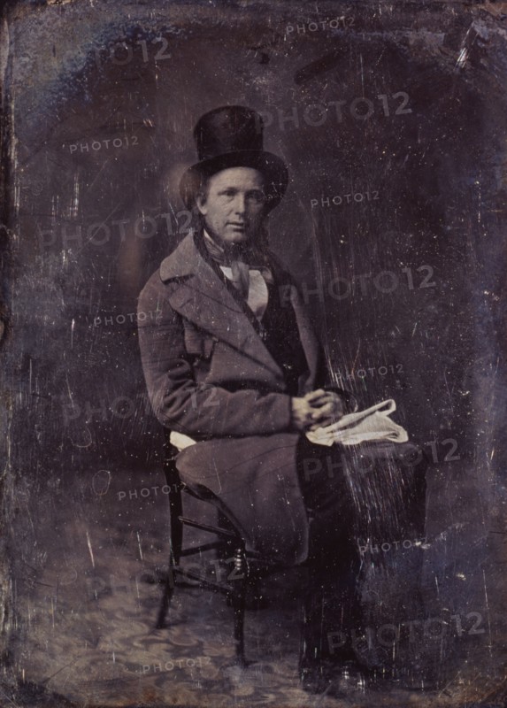 Horace Greeley, between 1844 and 1860. Creator: Mathew Brady.