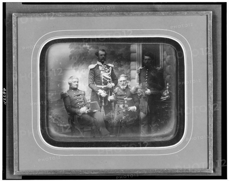 U.S. Military Commission to Crimea, ca. 1855. Creator: Unknown.