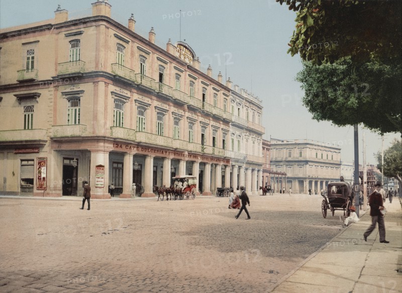 Gran Hotel Inglaterra, Habana, c1900. Creator: William H. Jackson.
