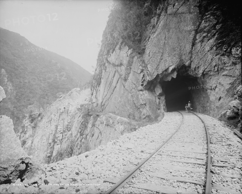 Tunnel 4, Temasopa [sic] Canon, between 1880 and 1897. Creator: William H. Jackson.