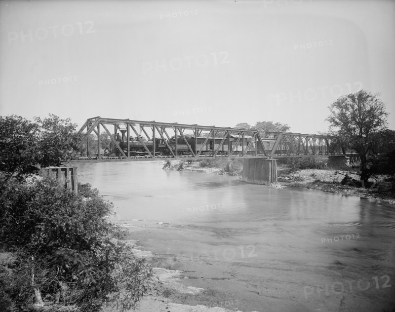Bridge at Santa Rosa, between 1880 and 1897. Creator: William H. Jackson.