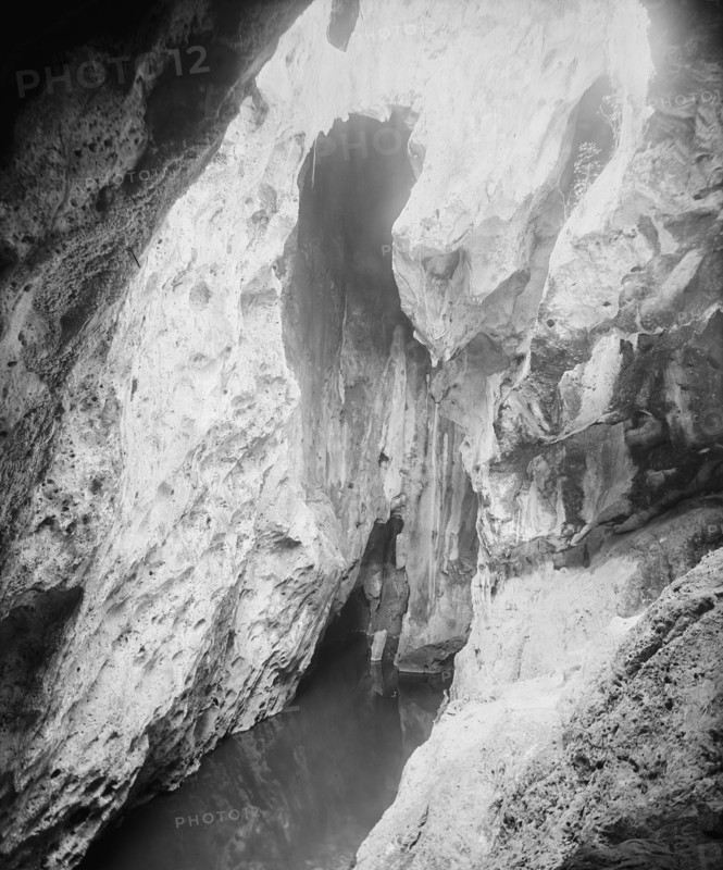 Choy Cave, inside, between 1880 and 1897. Creator: William H. Jackson.