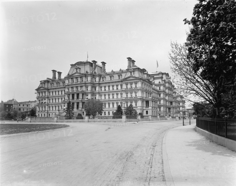State, War, and Navy Building, Washington, D.C., between 1880 and 1897. Creator: William H. Jackson.