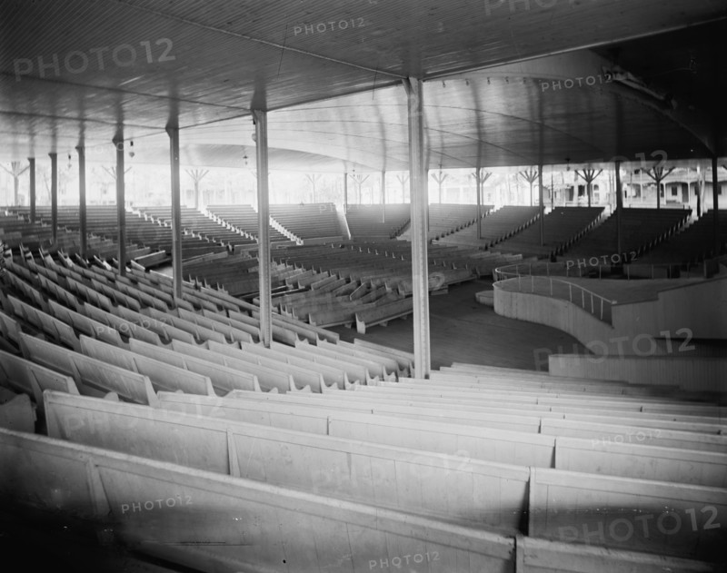 Assembly hall, Chautauqua, between 1880 and 1897. Creator: William H. Jackson.