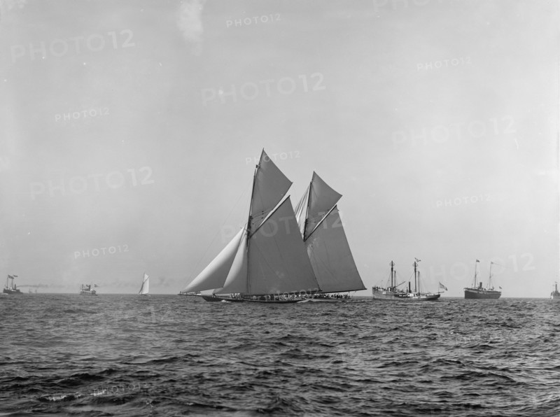 The start, October 9, 1893, c1893. Creator: Henry Greenwood Peabody.
