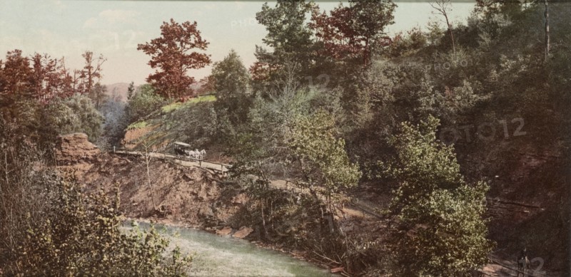 The Narrows, Poagshole, Dansville, N.Y., ca 1900. Creator: Unknown.