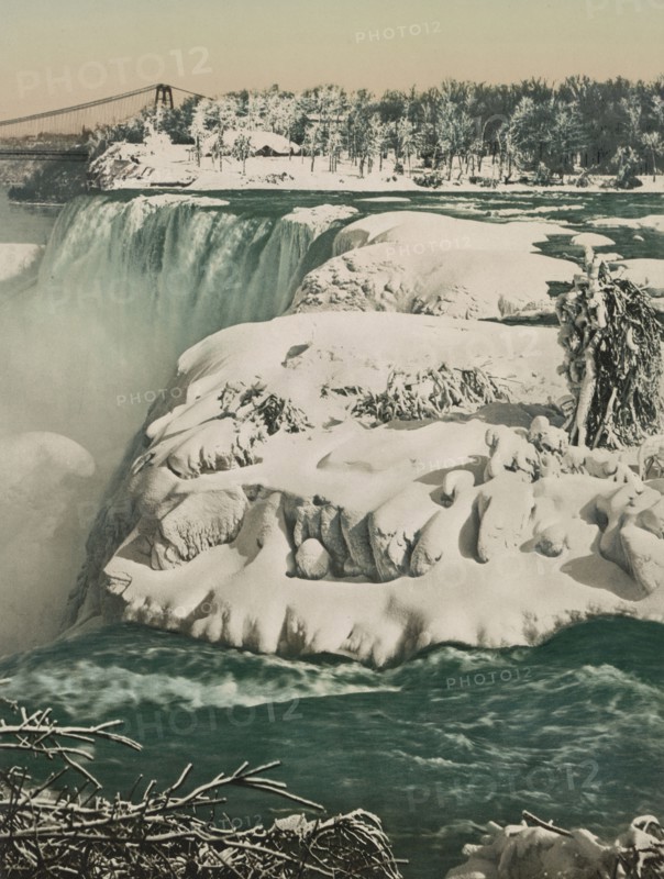American Falls from Goat Island, ca 1900. Creator: Unknown.