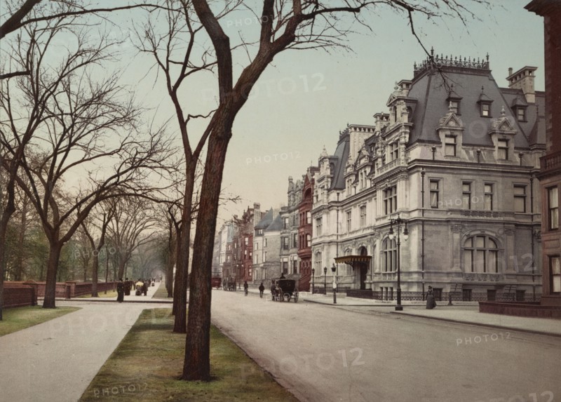 Fifth Avenue at Sixty-Fifth Street, New York City, c1901. Creator: Unknown.