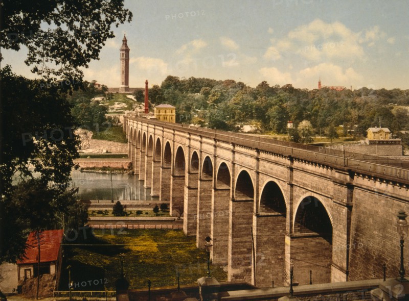 High Bridge, New York City, ca 1900. Creator: Unknown.