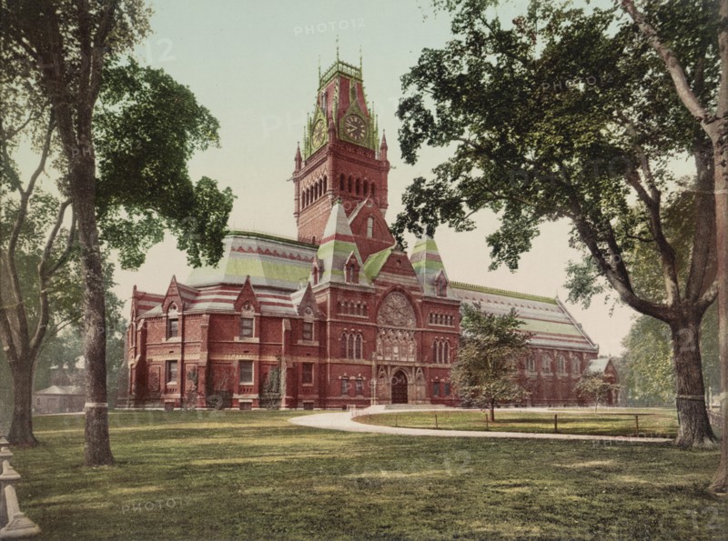 Memorial Hall, Harvard University, c1900. Creator: Unknown.