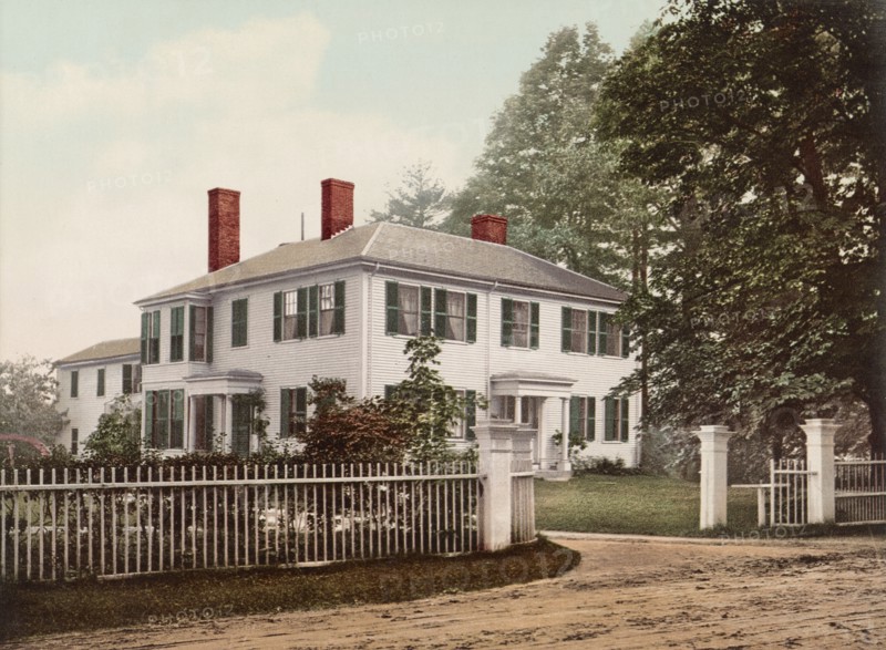 The Emerson House, Concord, c1900. Creator: Unknown.
