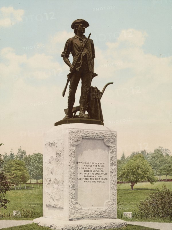 The Minute Man, Concord, c1900. Creator: Unknown.