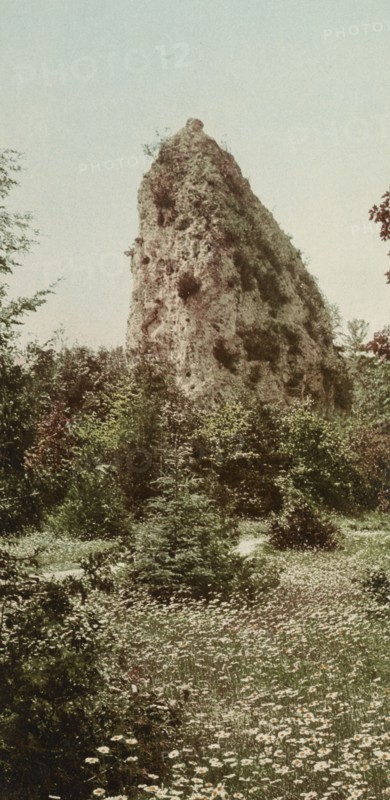 Sugar Loaf Rock, Mackinac Island, Michigan, ca 1900. Creator: Unknown.