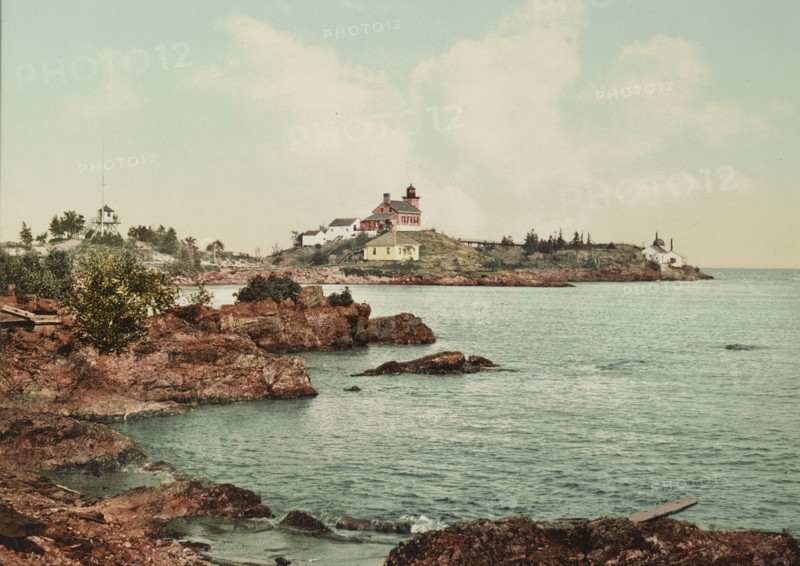 Light House Point near Marquette, Michigan, c1898. Creator: Unknown.