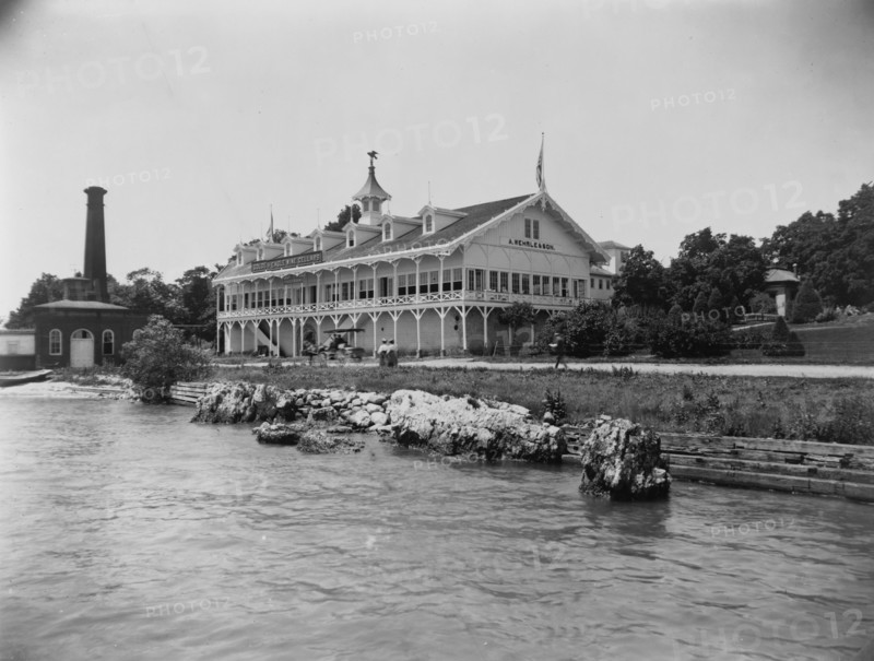 Wehrle's Dancing Pavilion, Put-In-Bay, between 1880 and 1899. Creator: Unknown.