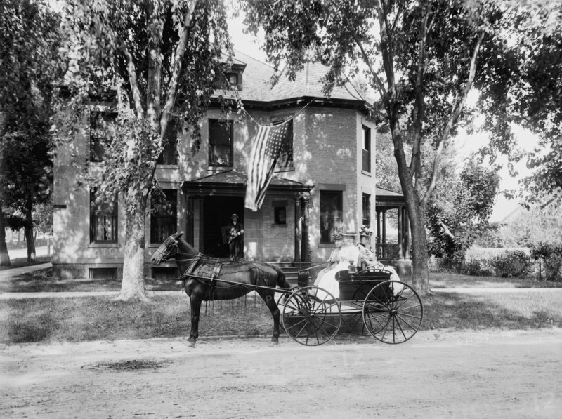 Madison, Wis., North Carroll St., between 1880 and 1899. Creator: Unknown.