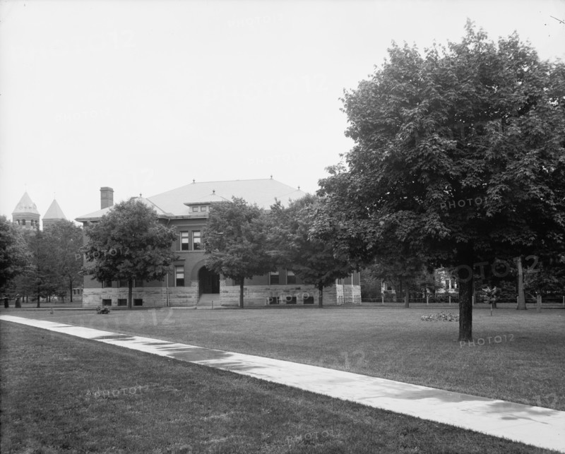 Tappan Hall, U[niversity] of M[ichigan], Ann Arbor, Michigan, between 1900 and 1906. Creator: Unknown.