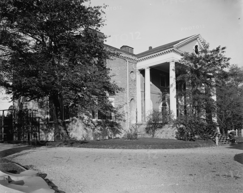 Hamilton Mansion, Woodlands Cemetery, Philadelphia, Pa., c1900. Creator: Unknown.