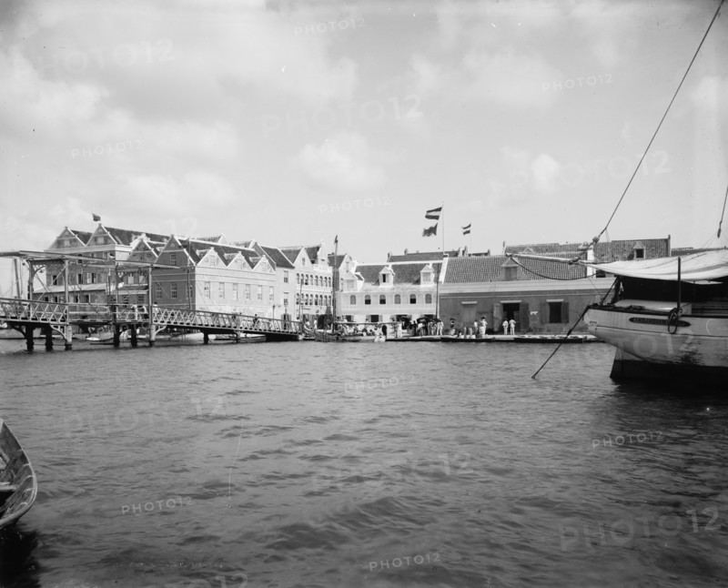 Across the inner bay [Sint Anna Bay], Curacao, D.W.I., between 1890 and 1901. Creator: Unknown.