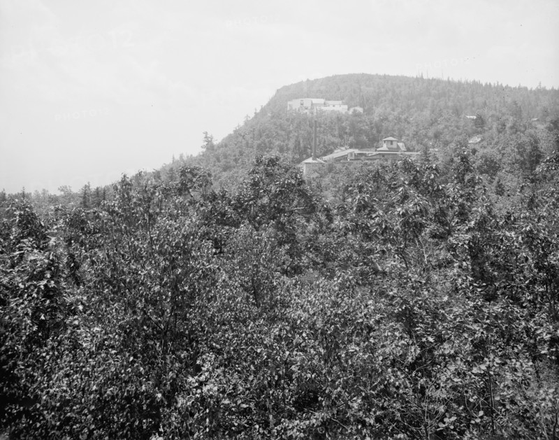 Catskill Mountain House and Summit Station of Otis Elevating Railway...N.Y., between 1900 and 1906. Creator: Unknown.