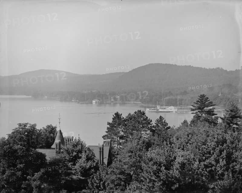 Bolton Bay from the Sagamore, Green Island, Lake George, c1904. Creator: Unknown.