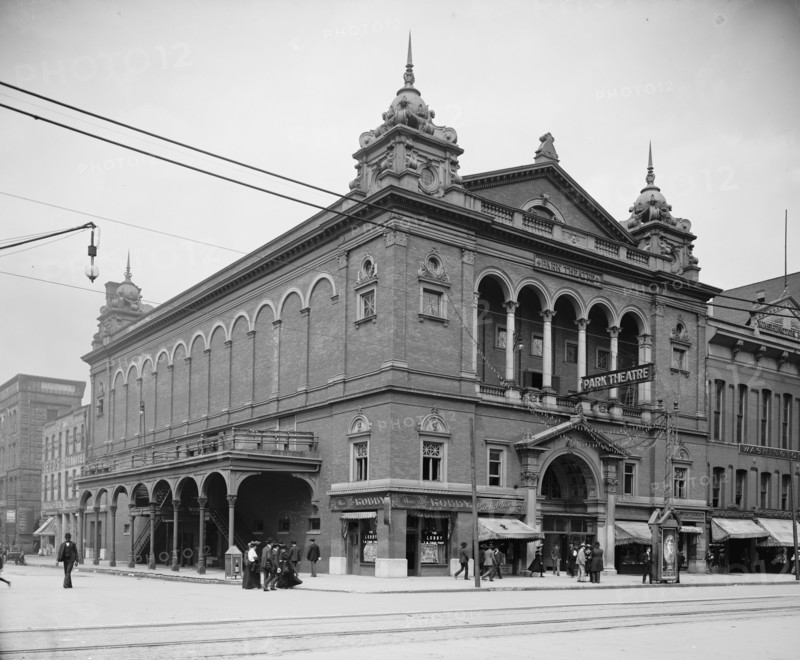 Park Theatre, Indianapolis, Ind., between 1900 and 1905. Creator: Unknown.
