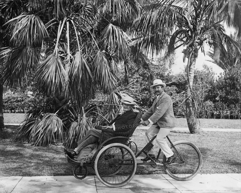 Joe Jefferson at Palm Beach, Fla., c1904. Creator: Unknown.