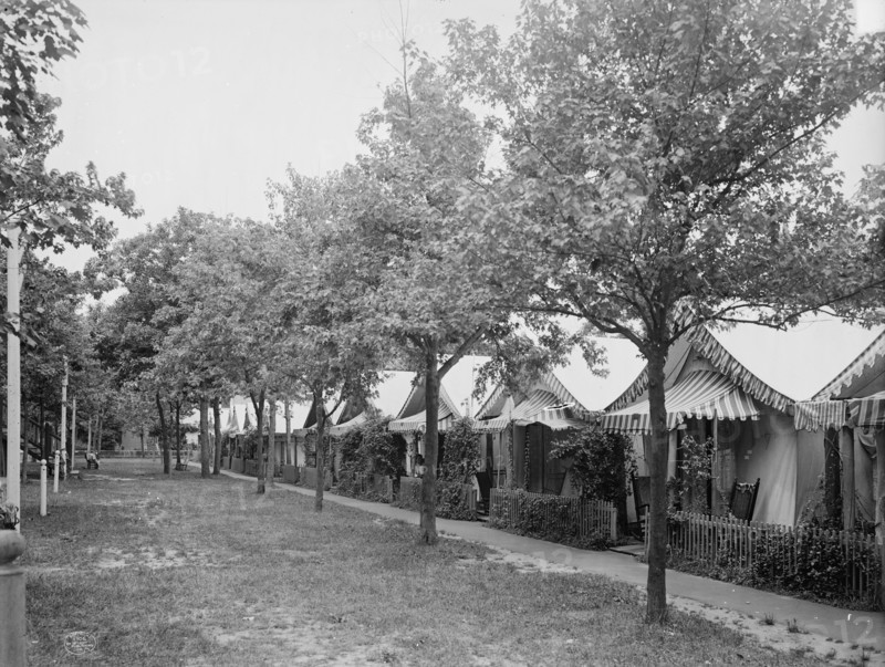 Tent life at Ocean Grove, N.J., c1906. Creator: Unknown.