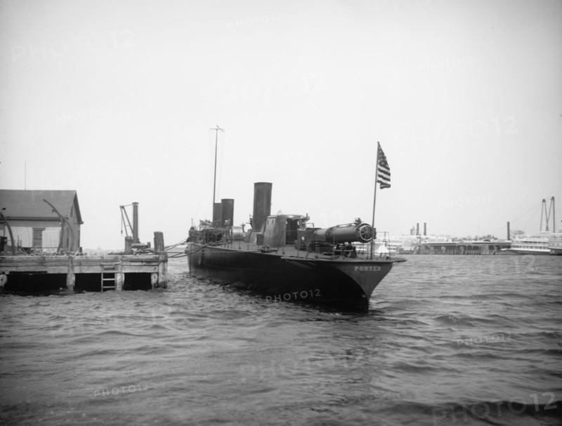 U.S.S. Porter, between 1897 and 1901. Creator: Unknown.