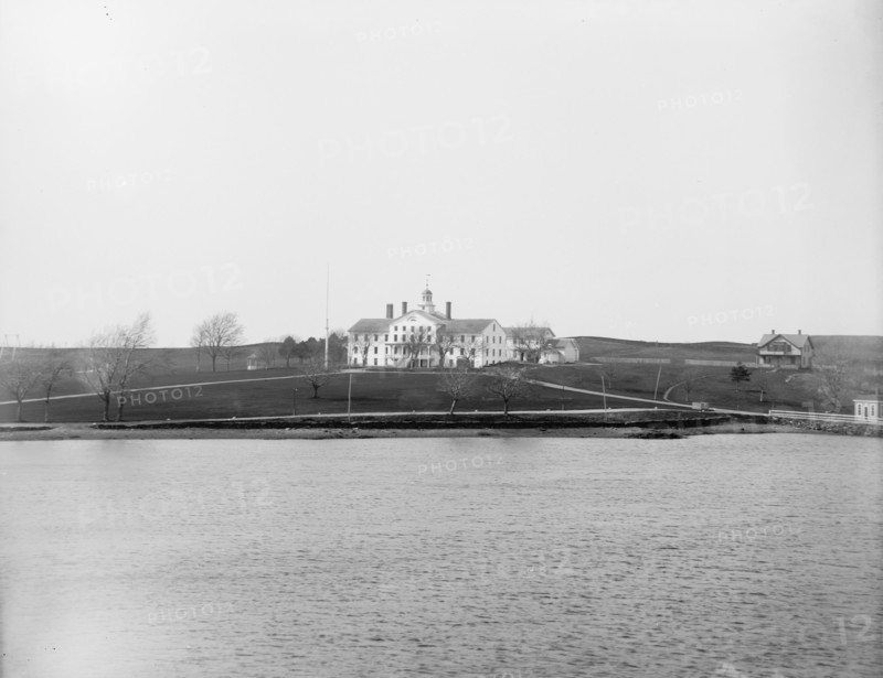 War College, Coasters Harbor, Newport, between 1890 and 1901. Creator: Unknown.
