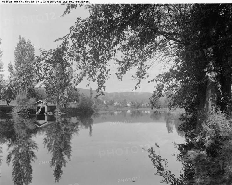 On the Housatonic at Weston Mills, Dalton, Mass., between 1900 and 1920. Creator: Unknown.