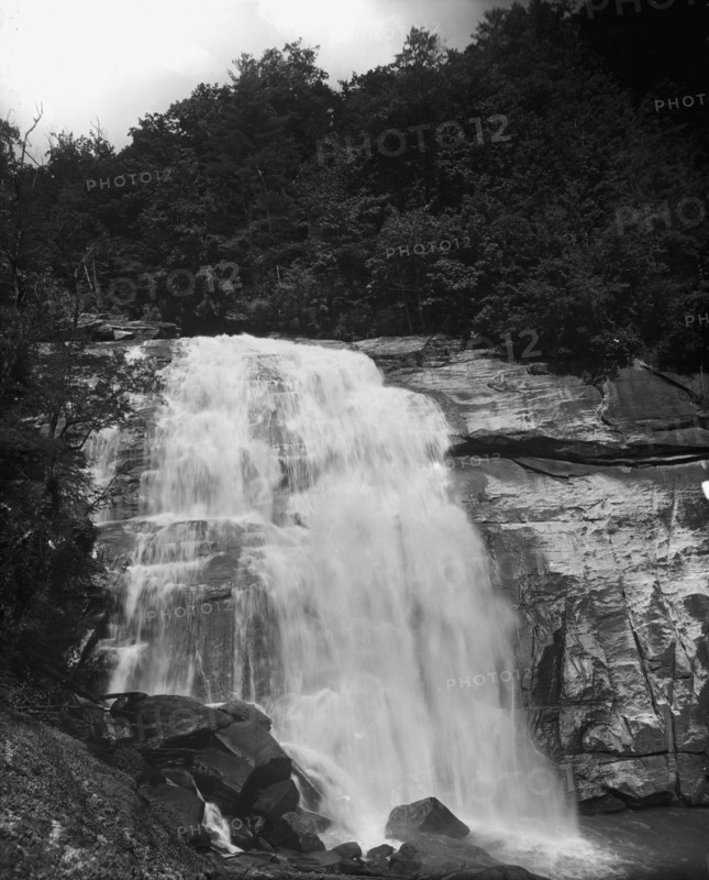 Sapphire, N.C., Horse Pasture Falls, between 1890 and 1906. Creator: Unknown.