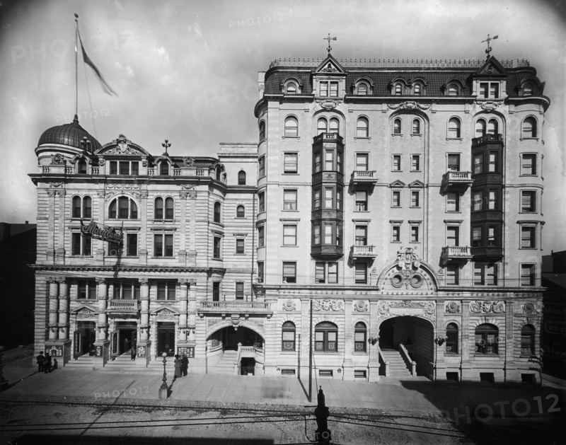 Hotel Kernan & Maryland Theatre, Baltimore, Md., c1906. Creator: Unknown.